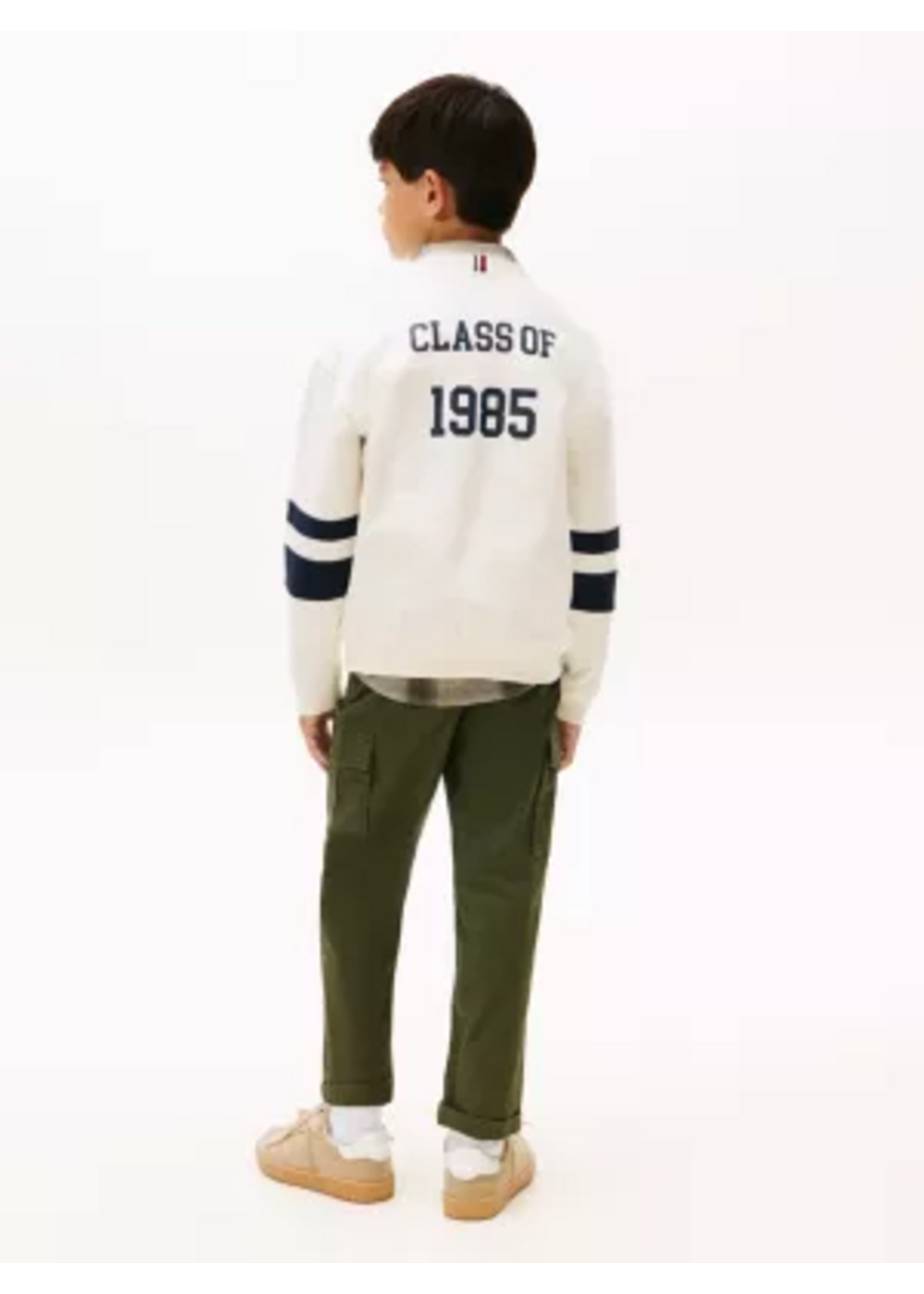 Tommy Hilfiger Tommy Hilfiger VARSITY COLOURBLOCK, YA8 KB0KB09985YA8 Ivory Silk