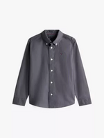 Tommy Hilfiger Tommy Hilfiger FLAG OXFORD SHIRT LS, PT2 KB0KB10192PT2 Washed Black