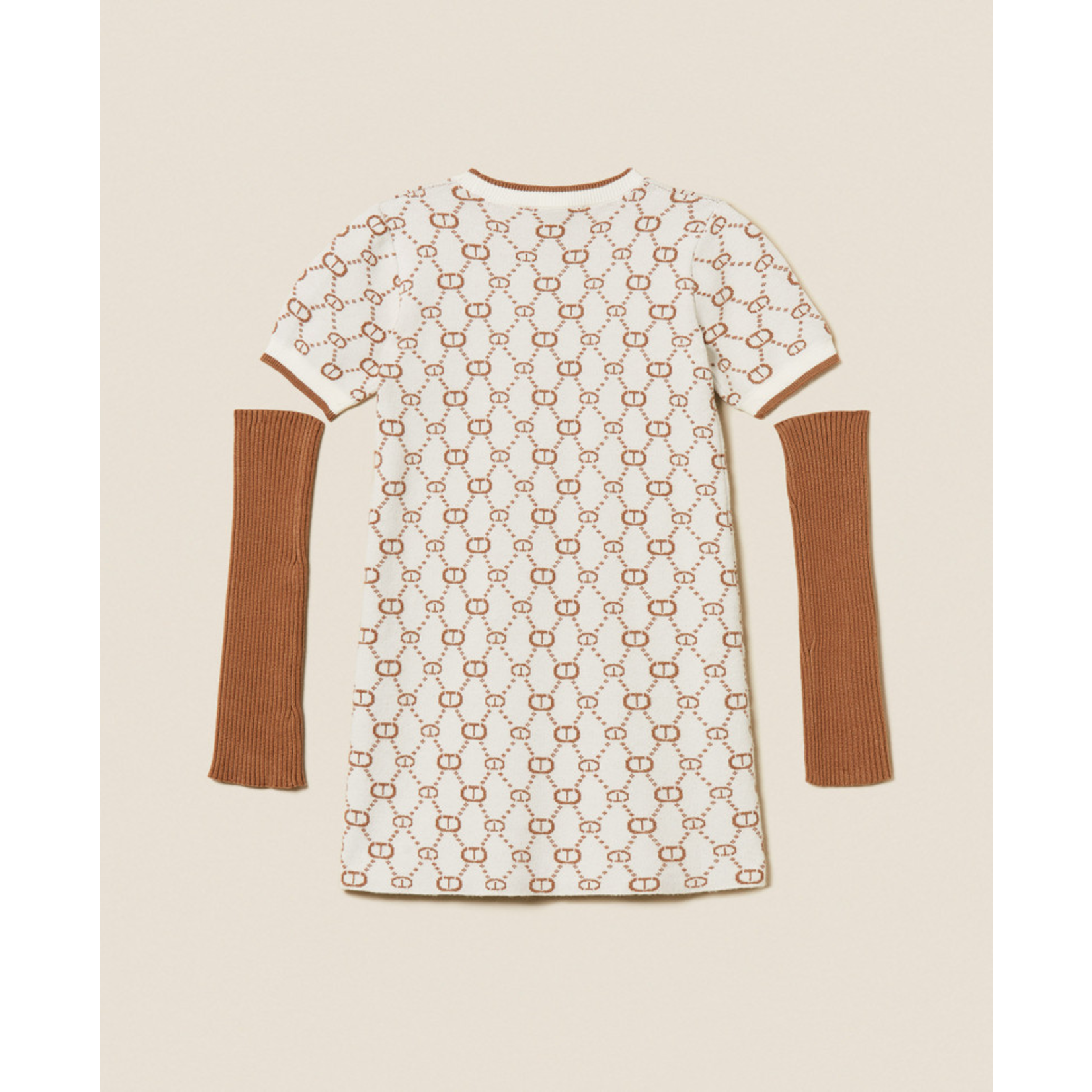 Twinset Twinset ABITO PAPIRO/MICRO LOGO CAMEL - 252GJ3020