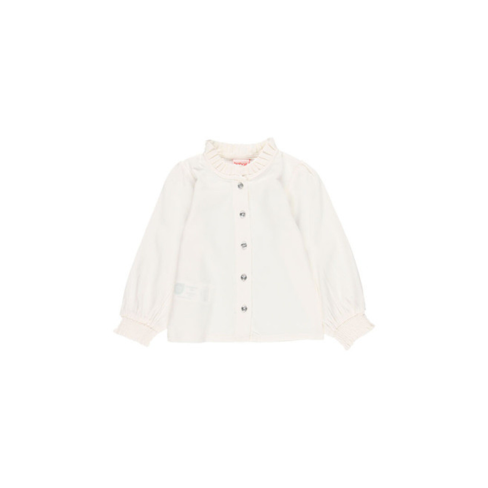 Boboli Boboli Blouse for girl -BCI off white 702010