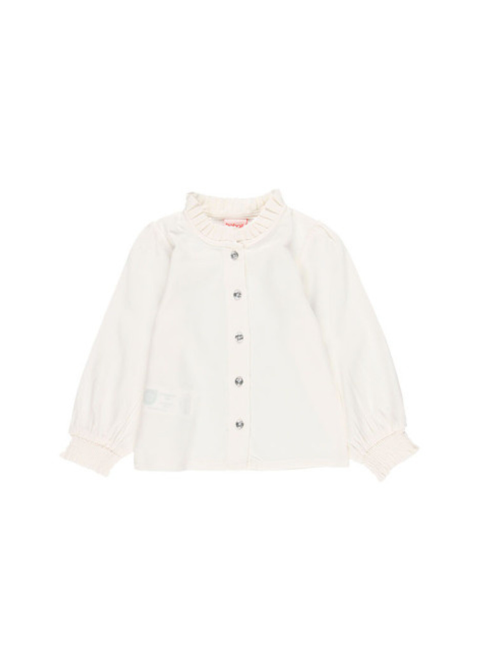 Boboli Boboli Blouse for girl -BCI off white 702010