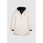Nobell Nobell Belvine Long Jacket with hood 023 - Champagne