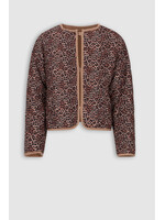 Nobell Nobell Dimo Reversible Animal AOP Jacket Q508-3311 Animal Brown