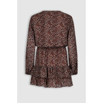 Nobell Nobell Mayal AOP Dress Q508-3800 Animal Brown