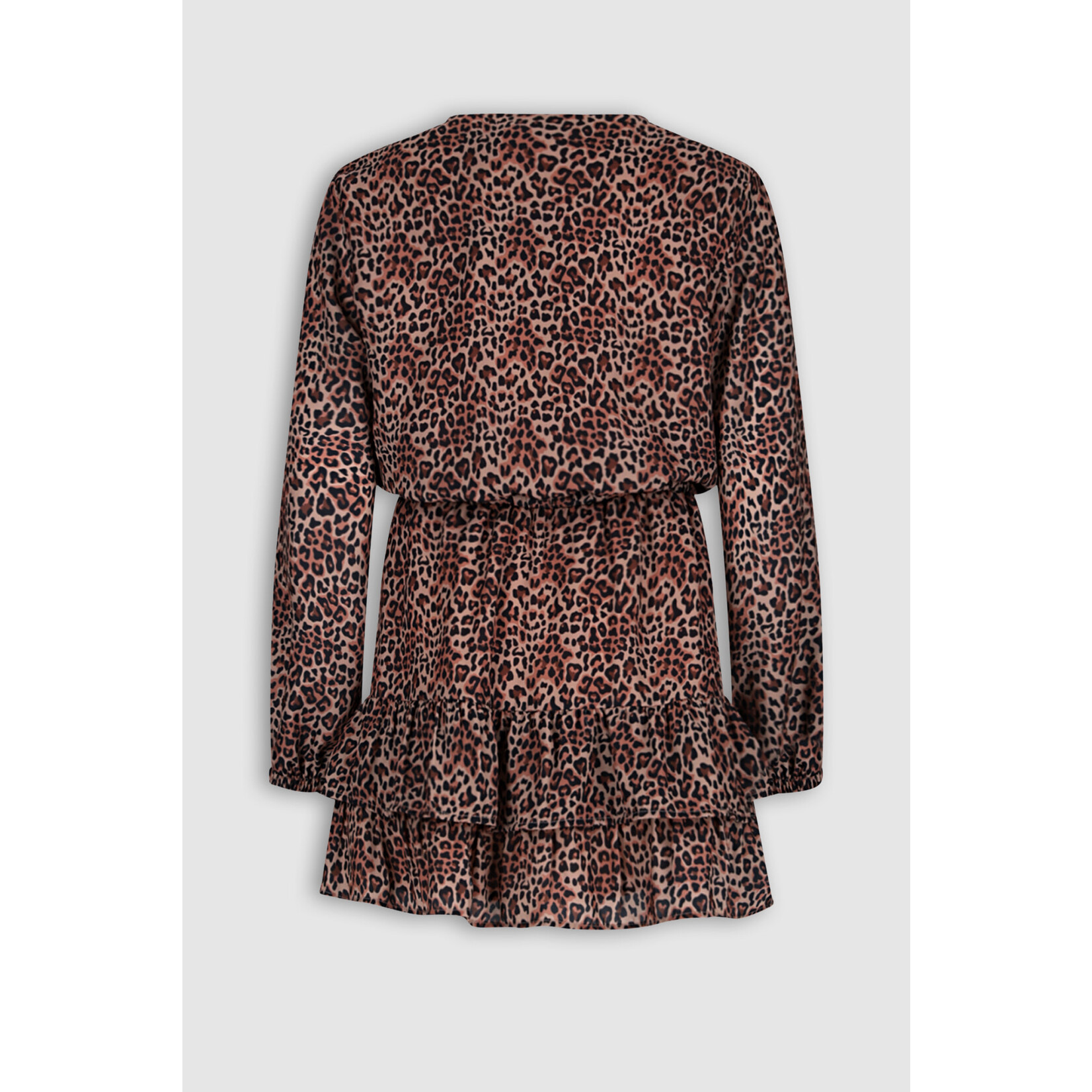 Nobell Nobell Mayal AOP Dress Q508-3800 Animal Brown