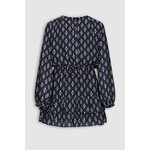 Nobell Nobell Mayal AOP Dress Q509-3800 Navy Blazer