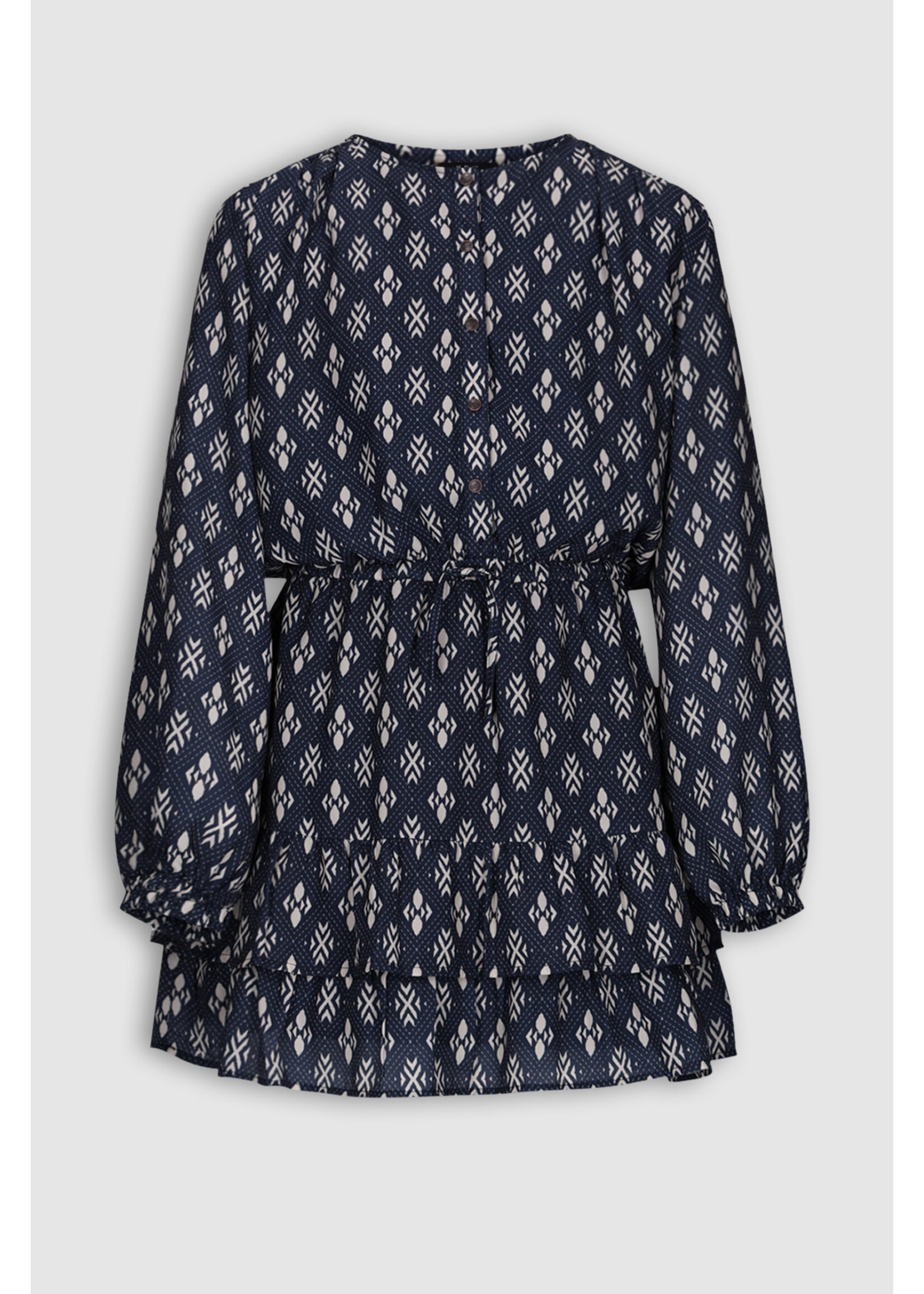 Nobell Nobell Mayal AOP Dress Q509-3800 Navy Blazer