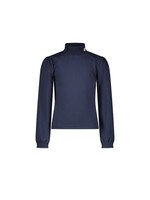 Le Chic Le Chic NOUCHKA smocked collar T-shirt C408-5420 Blue Navy