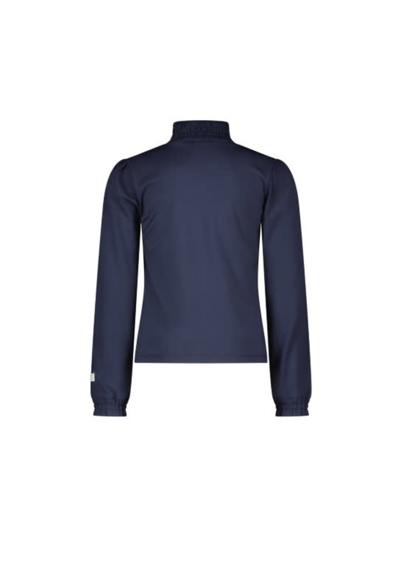 Le Chic Le Chic NOUCHKA smocked collar T-shirt C408-5420 Blue Navy
