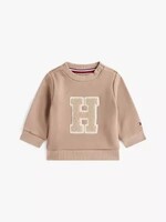 Tommy Hilfiger Tommy Hilfiger TOWELLING FLEECE SWE, GUQ KN0KN02071GUQ Malted Milk