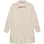 Tommy Hilfiger Tommy Hilfiger CORDUROY SHIRT DRESS, YA8 KG0KG09001YA8 Ivory Silk