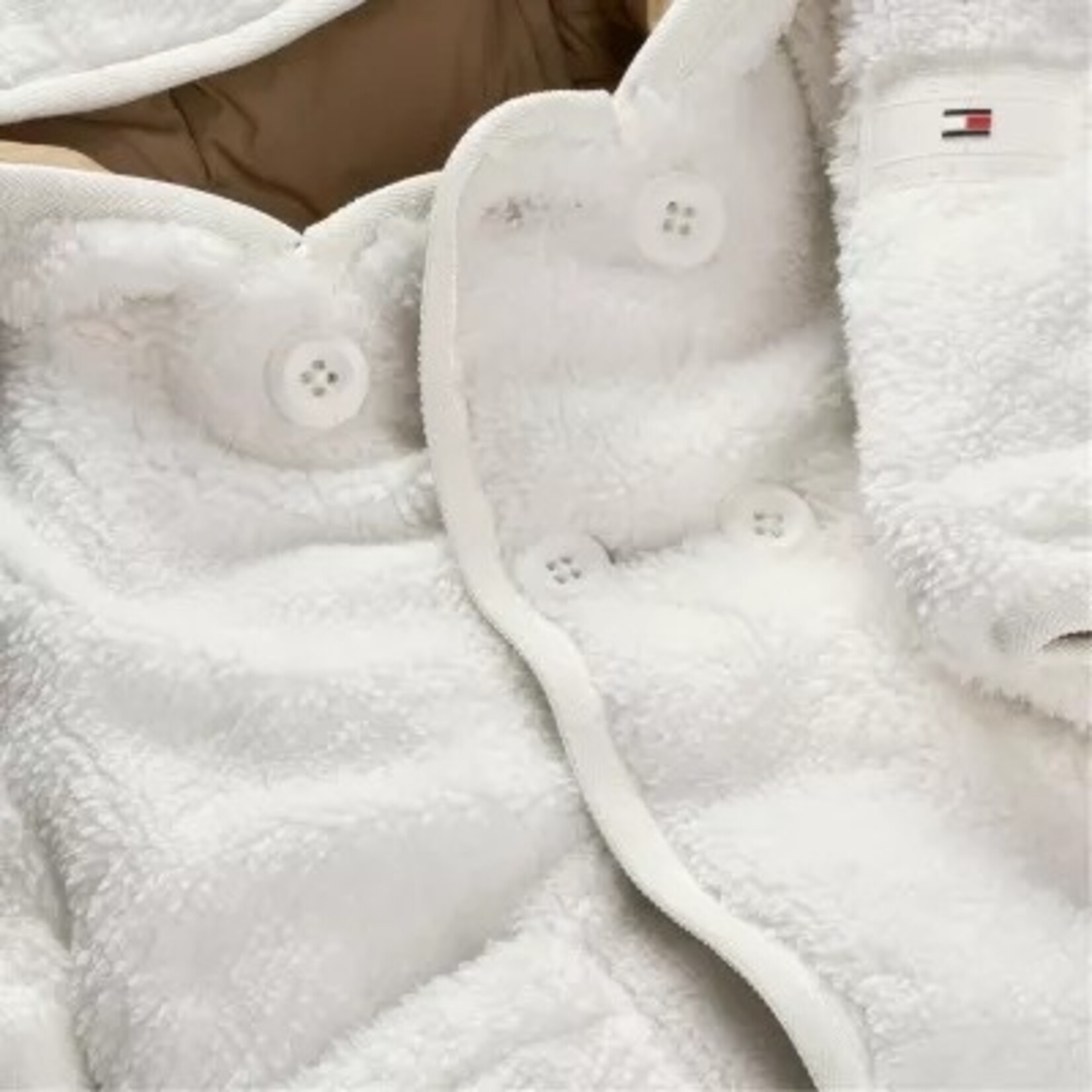 Tommy Hilfiger Tommy Hilfiger REVERSIBLE TEDDY JAC, GUQ KN0KN02064GUQ Malted Milk