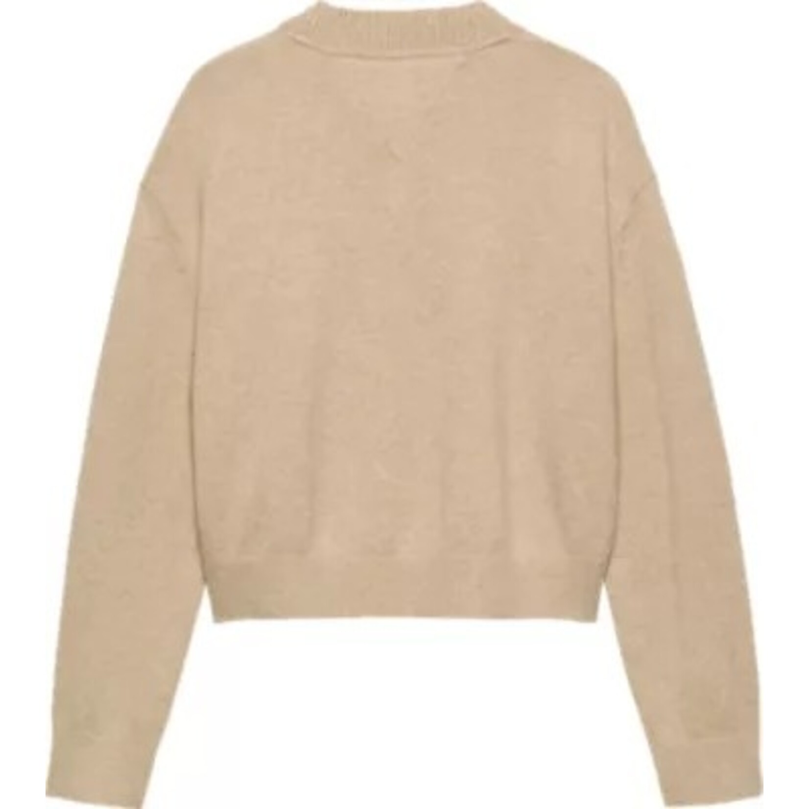 Tommy Hilfiger Tommy Hilfiger HEART JACQUARD SWEAT, AFO KG0KG08836AFO Malted Milk Heather