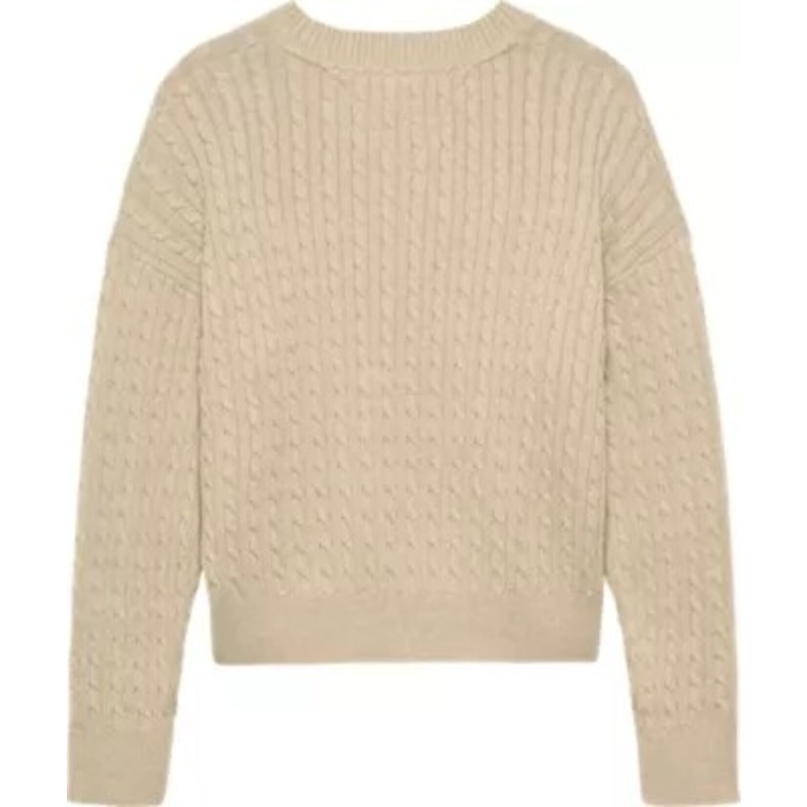 Tommy Hilfiger Tommy Hilfiger CABLE SWEATER, AFO KG0KG08848AFO Malted Milk Heather