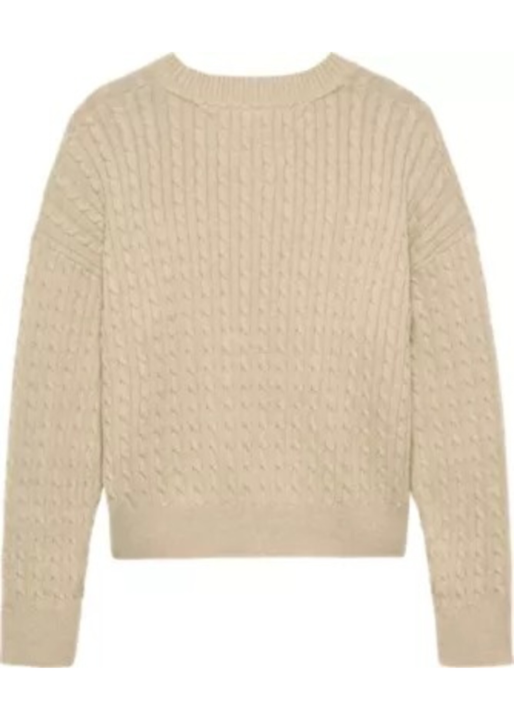 Tommy Hilfiger Tommy Hilfiger CABLE SWEATER, AFO KG0KG08848AFO Malted Milk Heather