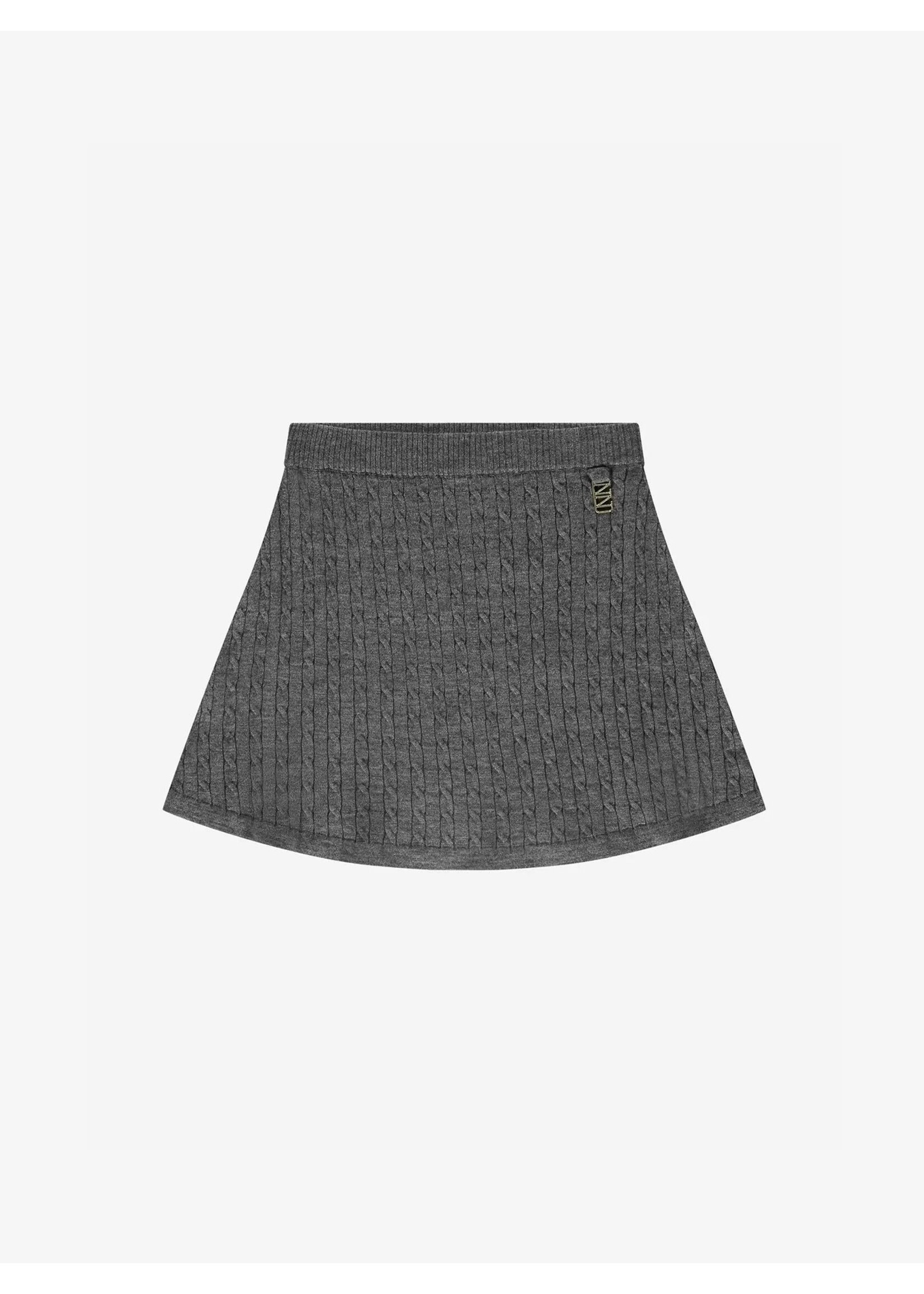 Nik&Nik Nik&Nik Xia Cable Skirt Steel Grey G 7-668 2505