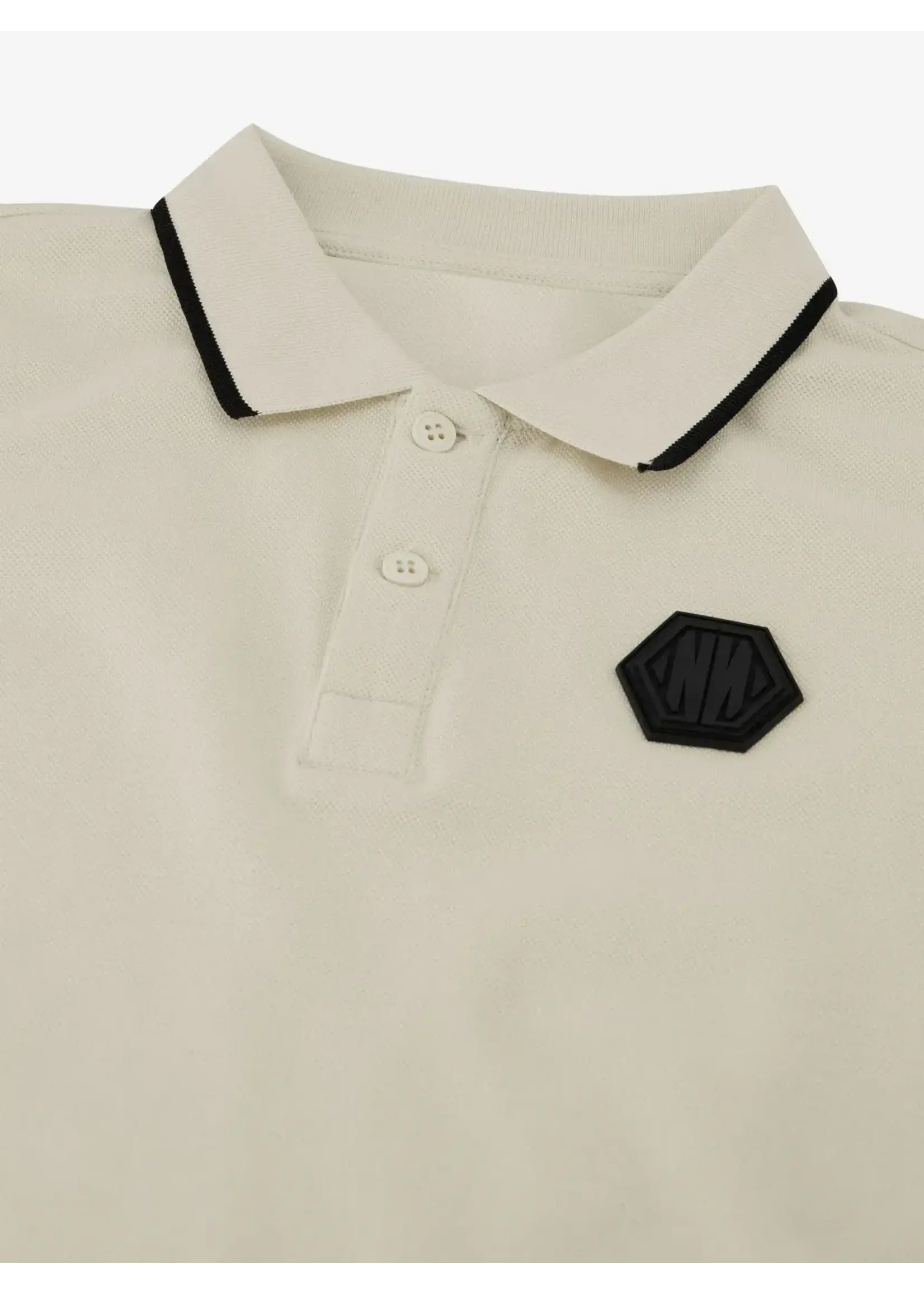 Nik&Nik Nik&Nik Polo met  logo patch