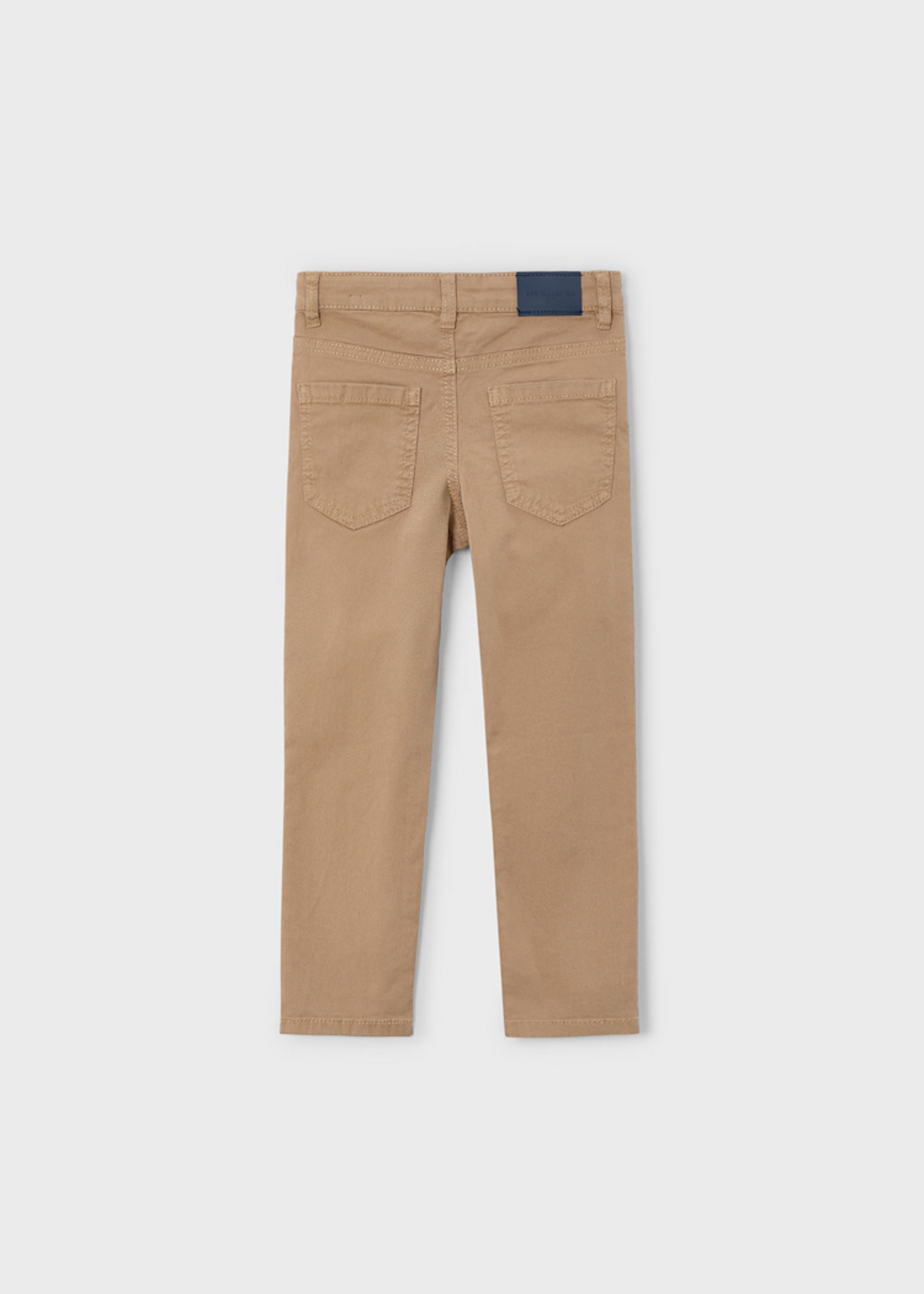 Mayoral Mayoral 5 pocket slim fit basic pant caramel - 25 00517