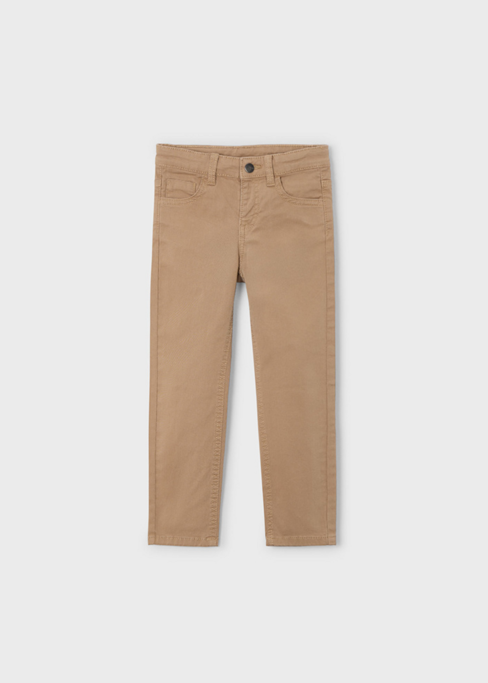 Mayoral Mayoral 5 pocket slim fit basic pant caramel - 25 00517