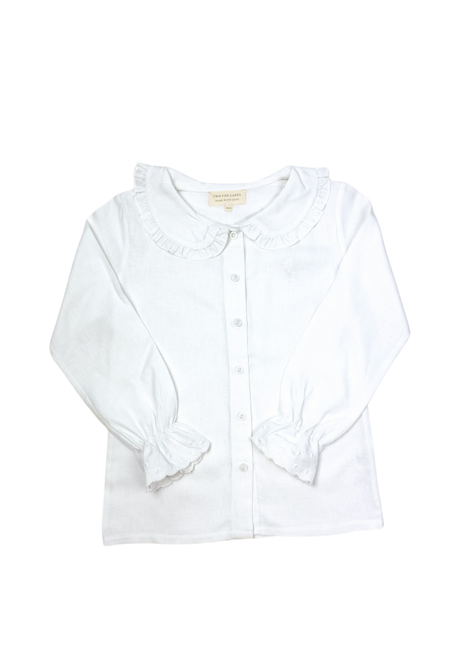 Two You Label Two You Label Lisa linen blouse | White