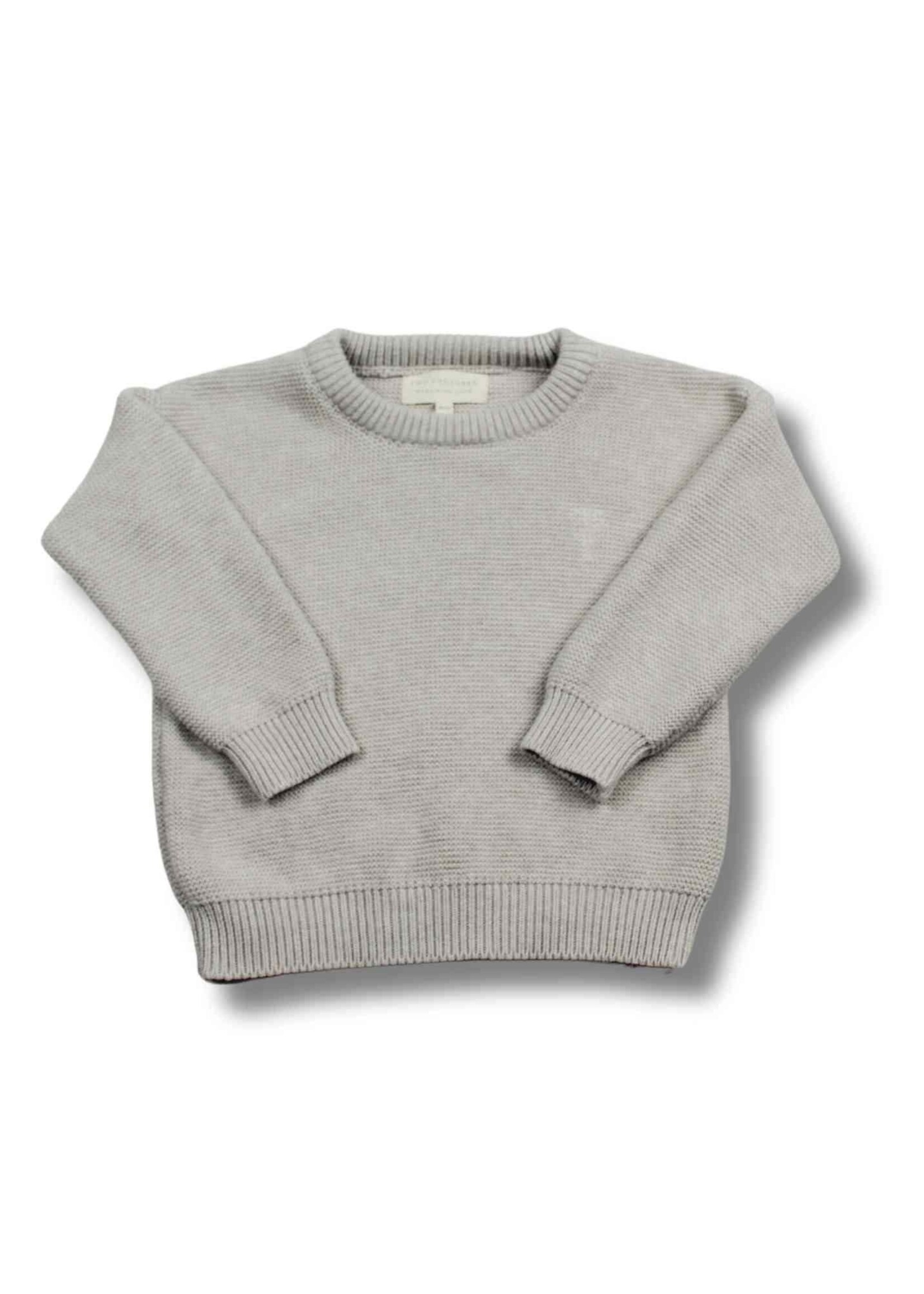 Two You Label Two You Label Noah knitted jumper | Oat