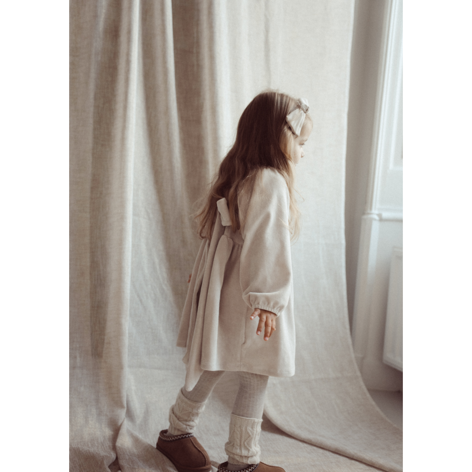 Two You Label Two You Label Bowy dress |  Oat