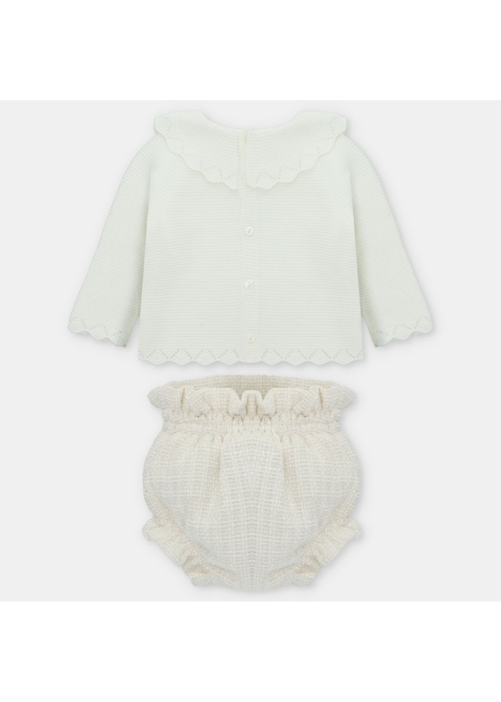 Martin Aranda Martin Aranda CONJ.(JU,BR) PUNTO Y TELA NIÑA DERBY Crudo - 010-30276