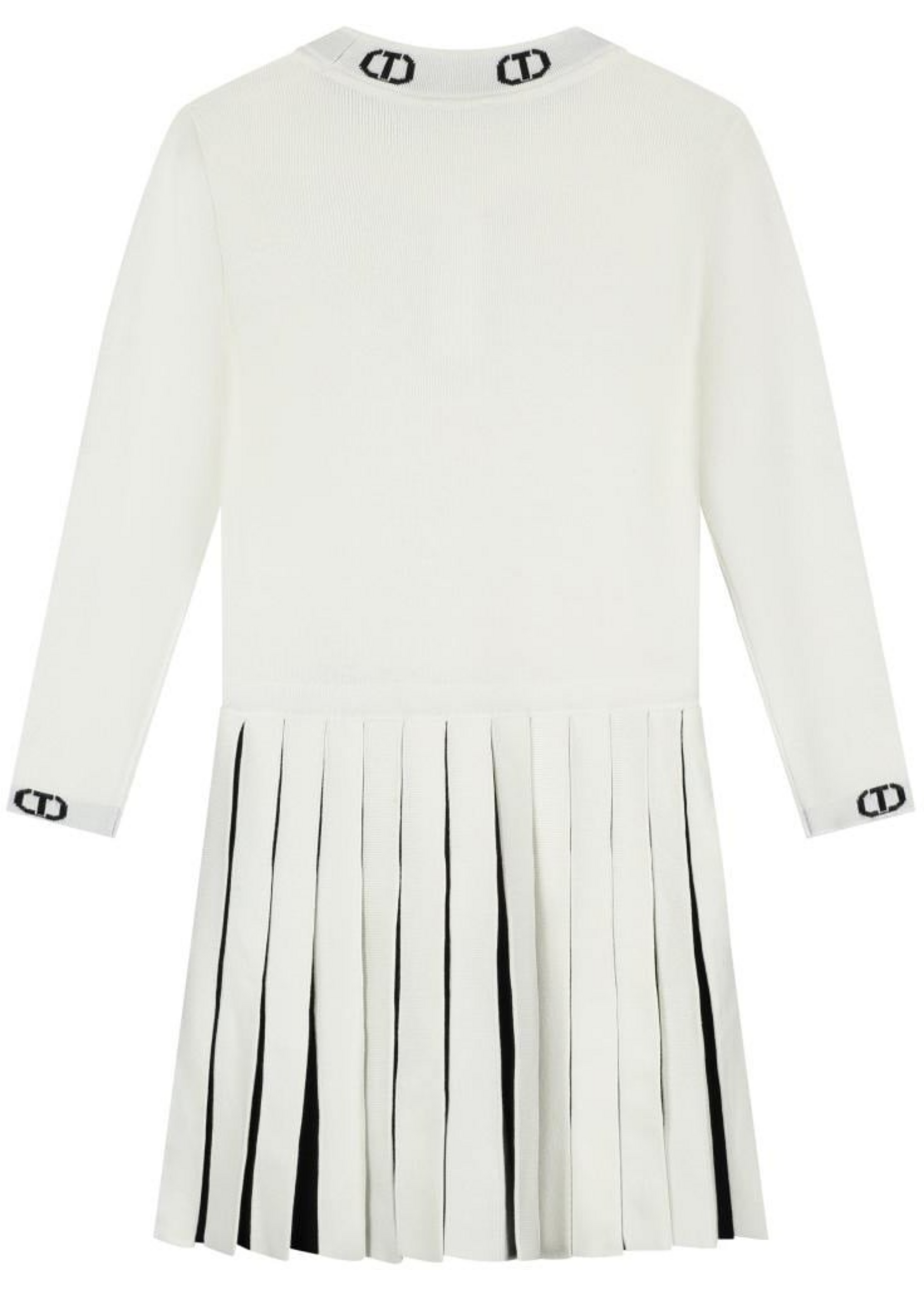 Twinset Twinset ABITO BIC.OFF WHITE/NERO - 252GB3032