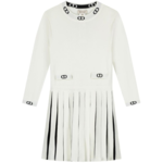 Twinset Twinset ABITO BIC.OFF WHITE/NERO - 252GB3032