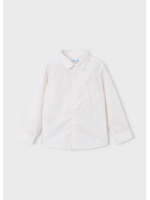 Mayoral Mayoral Basic l/s shirt White -stripe