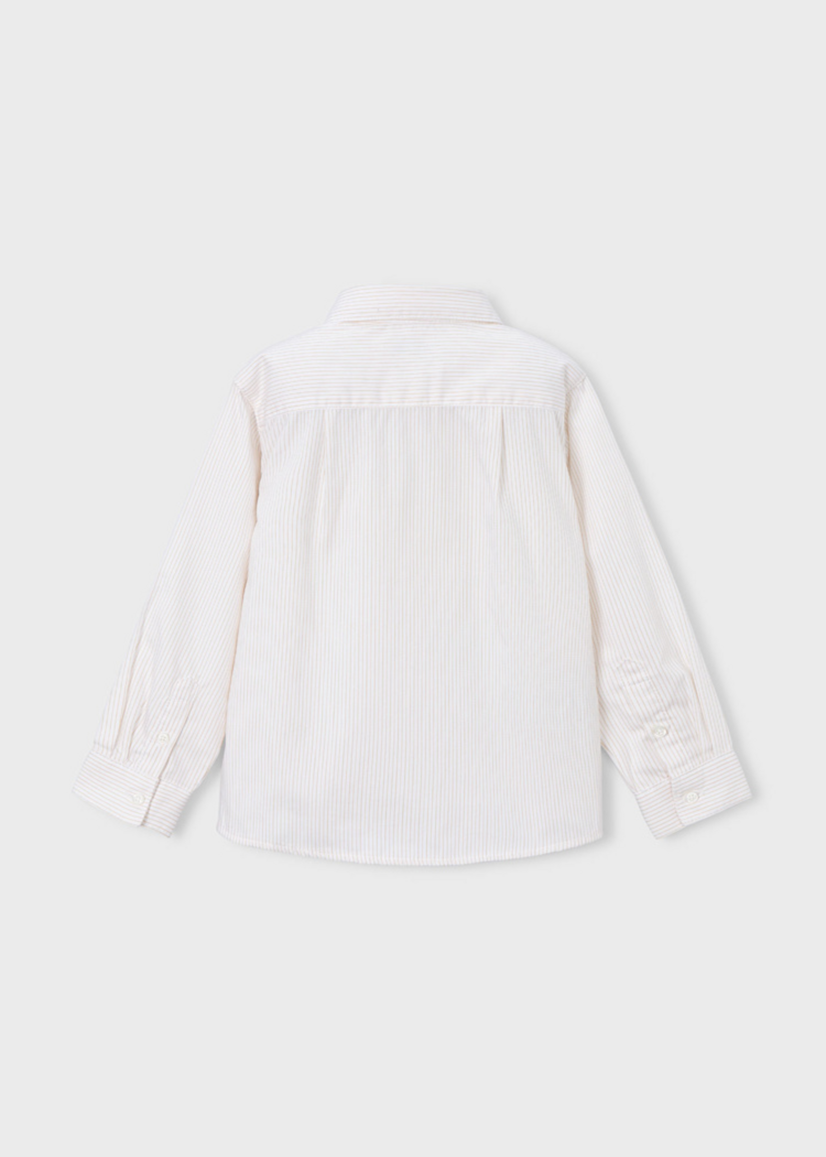 Mayoral Mayoral Basic l/s shirt White -stripe