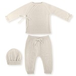 Mac Ilusion Mac Ilusion Traje 3 Piezas sueter, pantalon sin pies y bonet ESSENCIAL SafariB