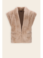NoNo NoNo Kila Gilet Solid Fur N508-5318 Sand Blush