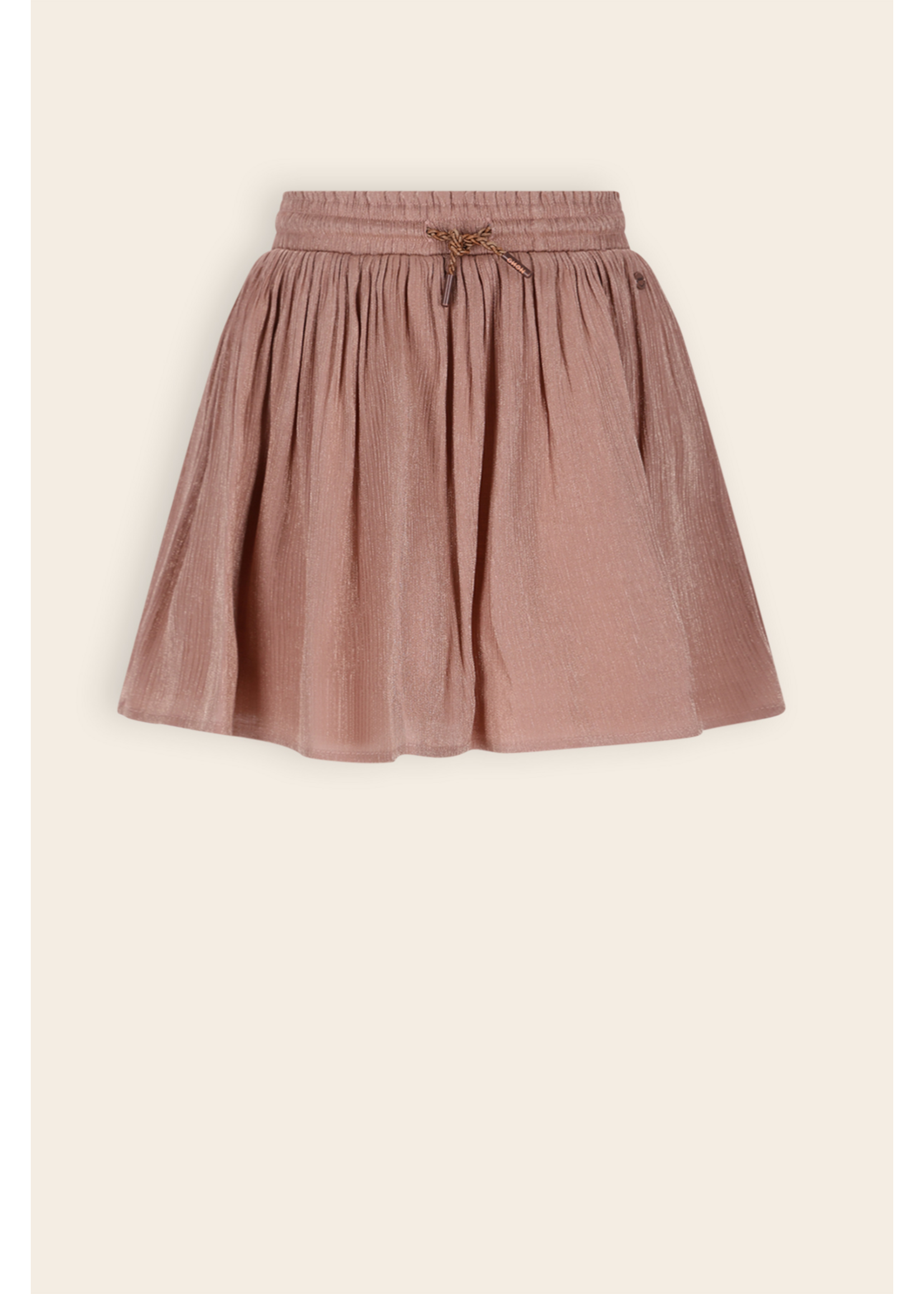 NoNo NoNo Nele Metallic Voile Skirt N508-5705 Lovely Lychee Pink