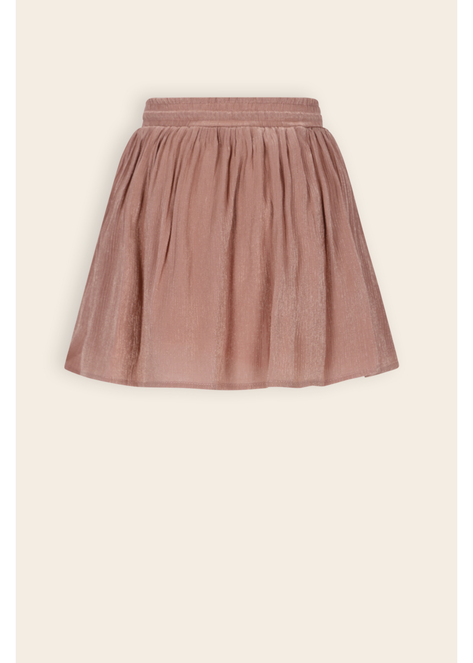 NoNo NoNo Nele Metallic Voile Skirt N508-5705 Lovely Lychee Pink