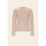 NoNo NoNo Kiva Fancy Knit Jersey N508-5403 Pearled Ivory