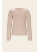 NoNo NoNo Kiva Fancy Knit Jersey N508-5403 Pearled Ivory