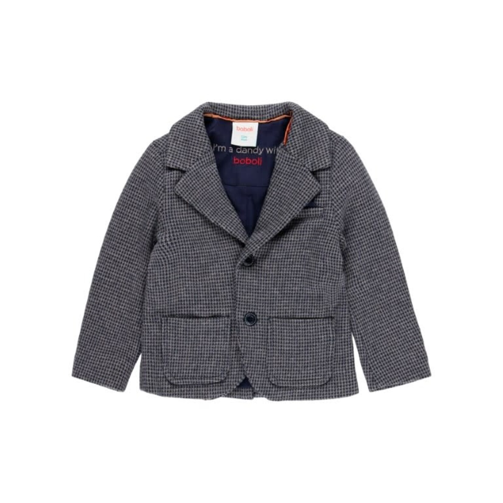 Boboli Boboli Knit blazer navy 715137