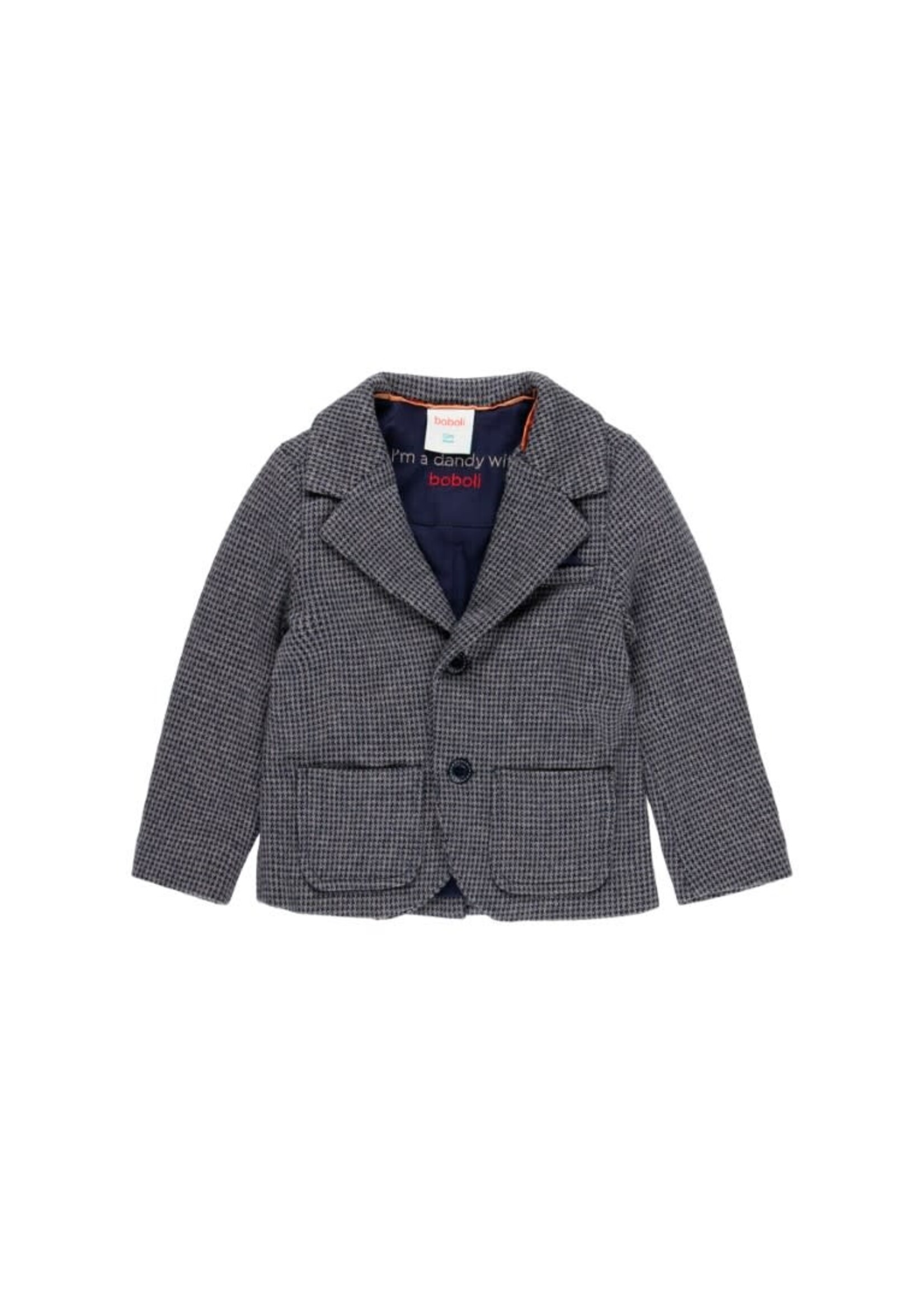 Boboli Boboli Knit blazer navy 715137