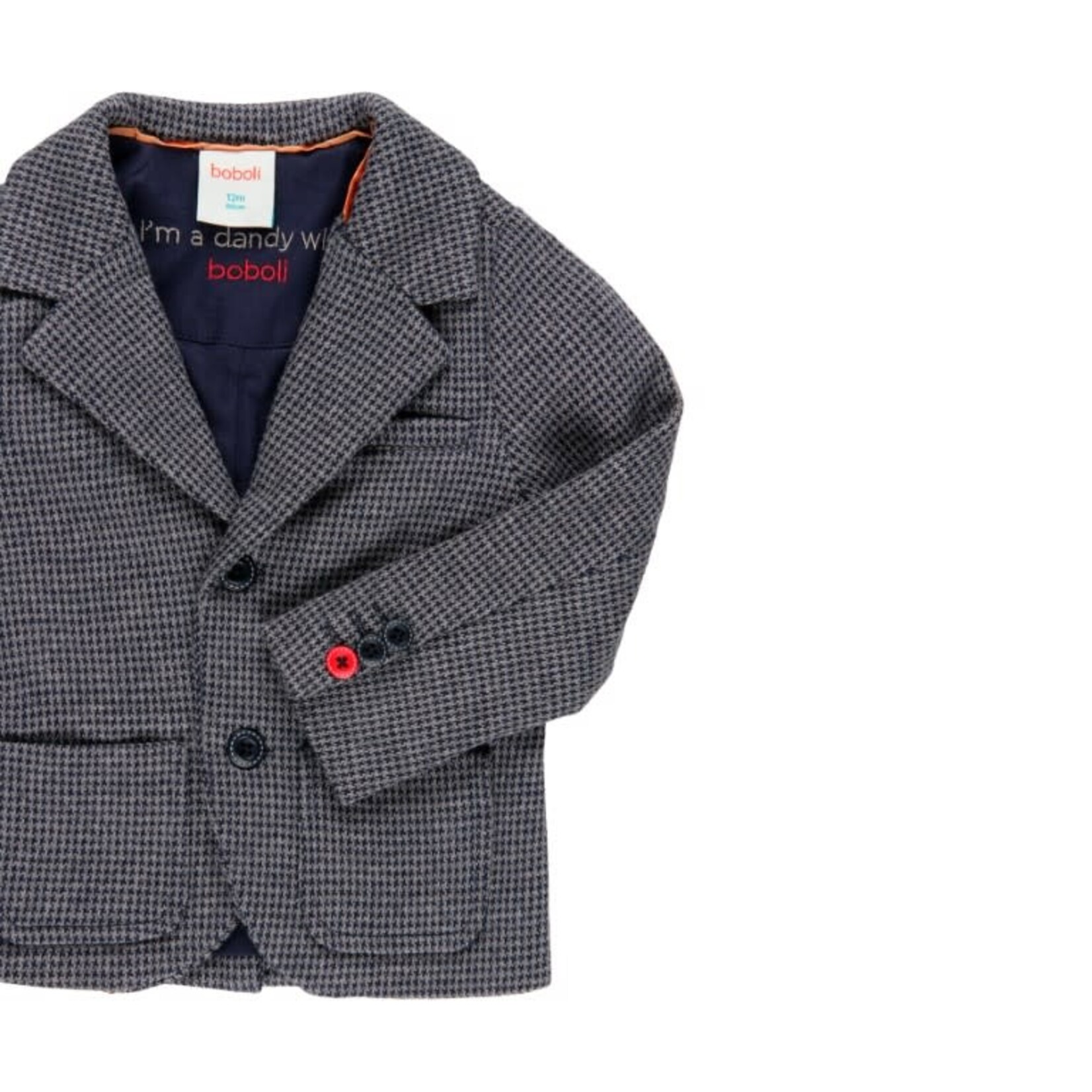 Boboli Boboli Knit blazer navy 715137