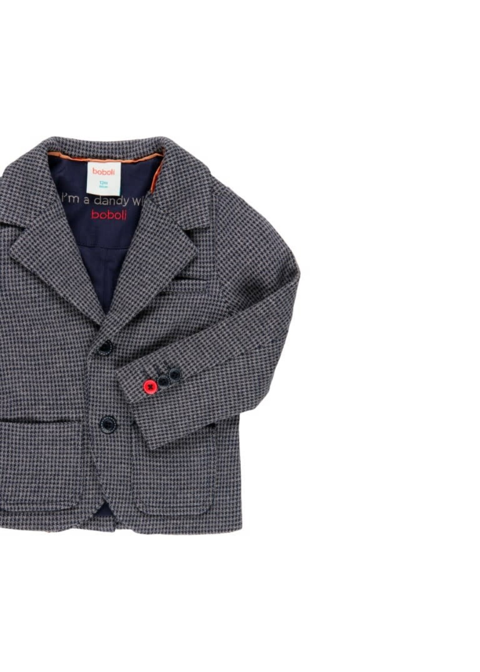 Boboli Boboli Knit blazer navy 715137