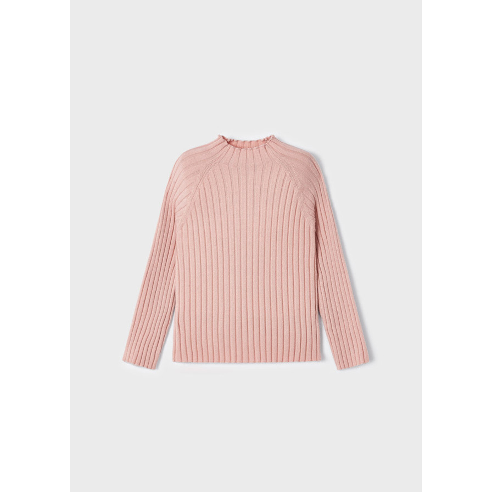 Mayoral Mayoral Rib mockneck sweater Nude - 23 04002