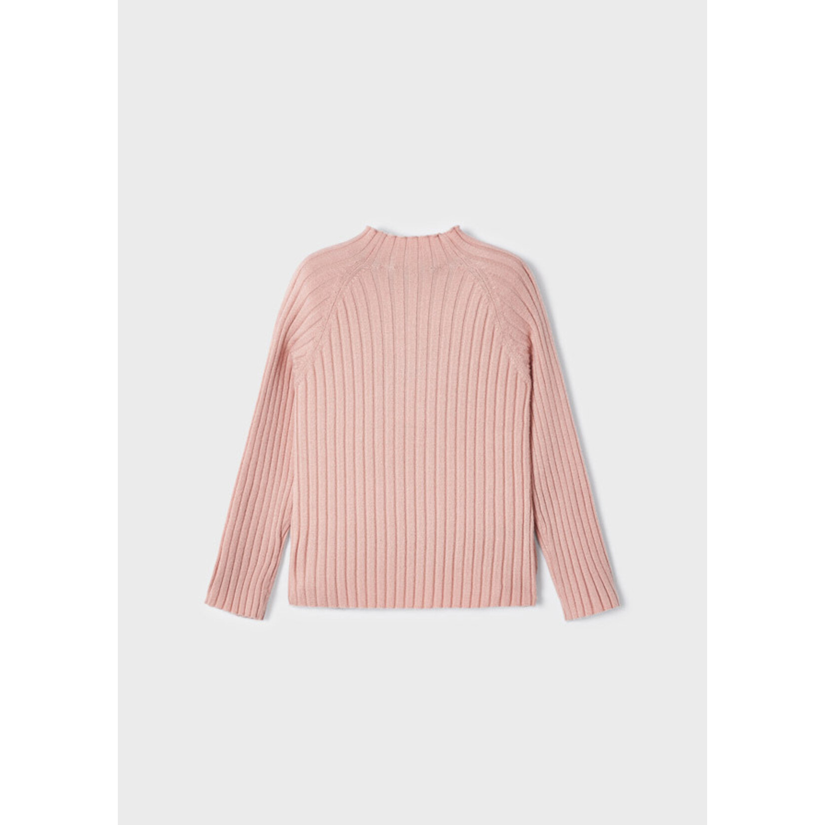 Mayoral Mayoral Rib mockneck sweater Nude - 23 04002