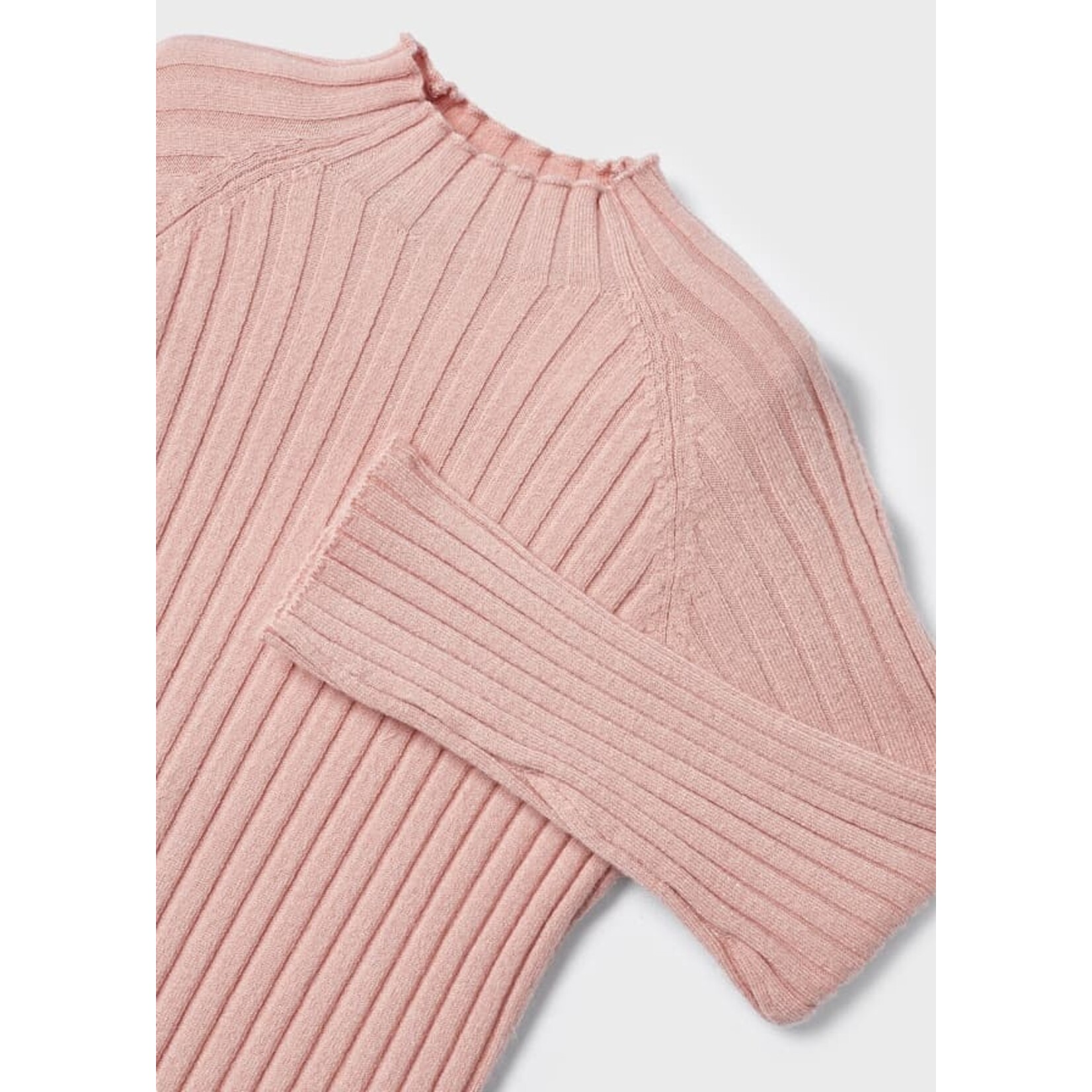 Mayoral Mayoral Rib mockneck sweater Nude - 23 04002