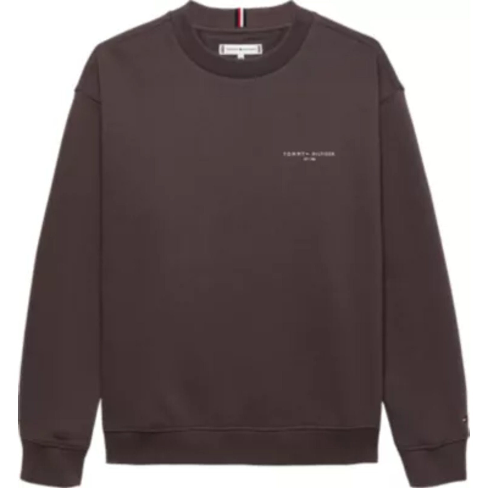 Tommy Hilfiger Tommy Hilfiger MINI CORP C-NECK SWEATSHIRT KS0KS00665GW1 BLACK WALNUT