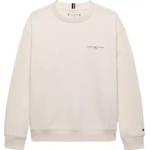 Tommy Hilfiger Tommy Hilfiger MINI CORP C-NECK SWEATSHIRT KS0KS00665YBH ANCIENT WHITE