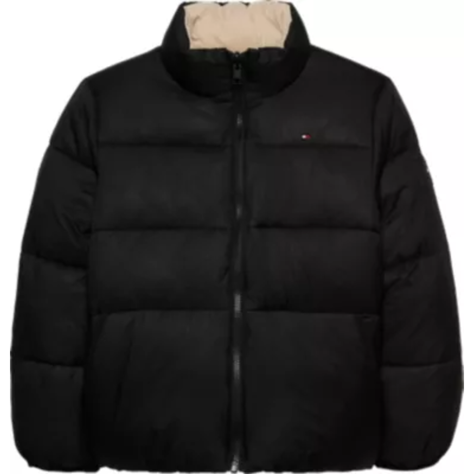 Tommy Hilfiger Tommy Hilfiger REVERSIBLE LOFTY PUFFER KB0KB10085BDS BLACK