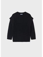 Mayoral Mayoral Braided jumper Black - 22 07371