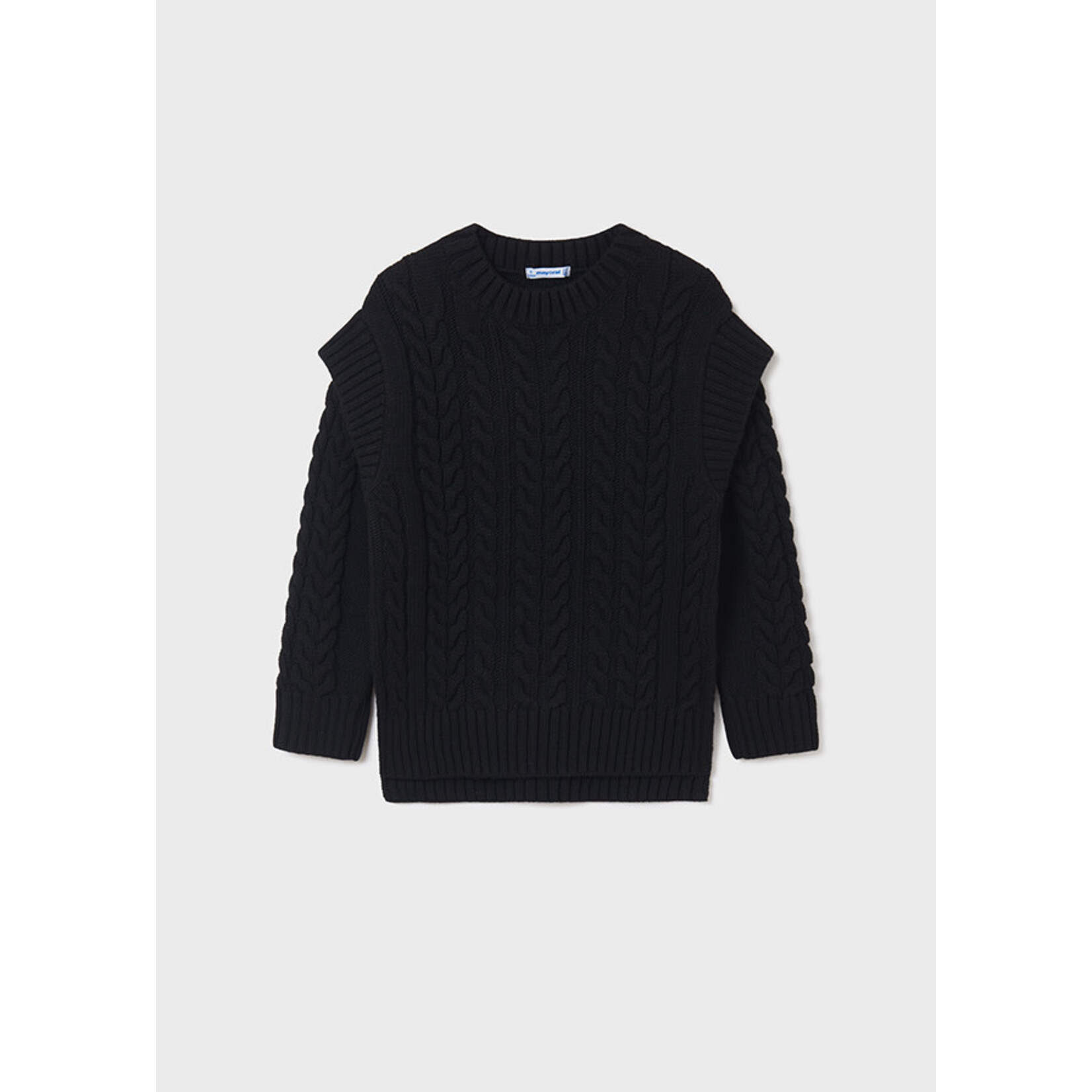 Mayoral Mayoral Braided jumper Black - 22 07371