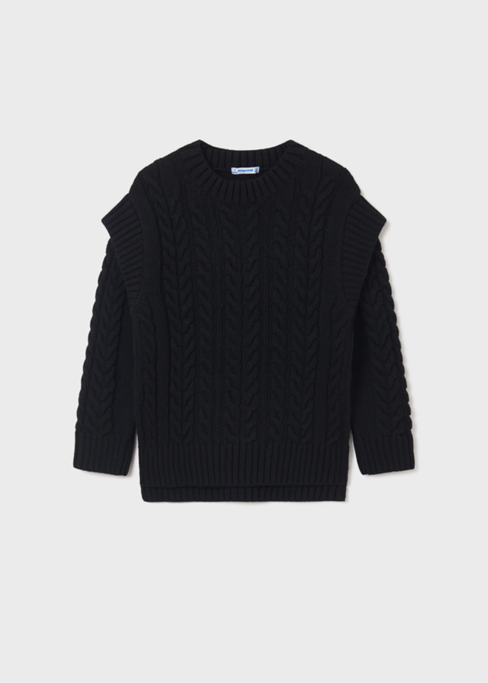 Mayoral Mayoral Braided jumper Black - 22 07371